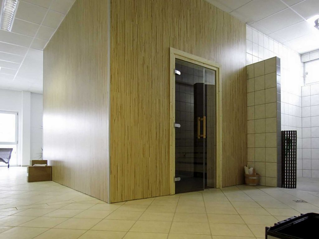 Planung und Bau einer gewerblich genutzten Sauna im Raum München 